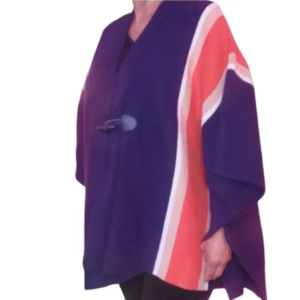 Tommy Hilfiger Poncho Sz OS - Picture 7 of 15